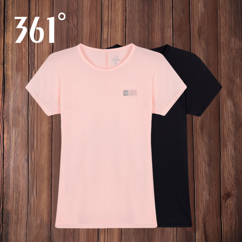 361短袖T恤女 运动衣女士衣服夏季361度官方旗舰女装断码速干半袖