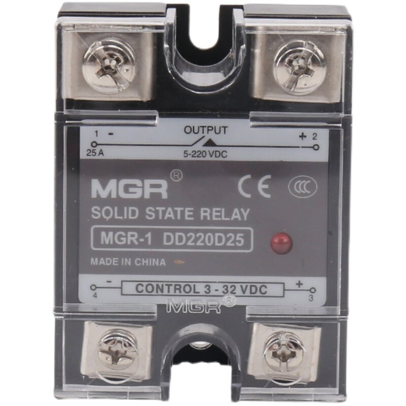 直流mgr固态继电器mgr1dd220d40dc24vdc220v25a40a60a固态继电器