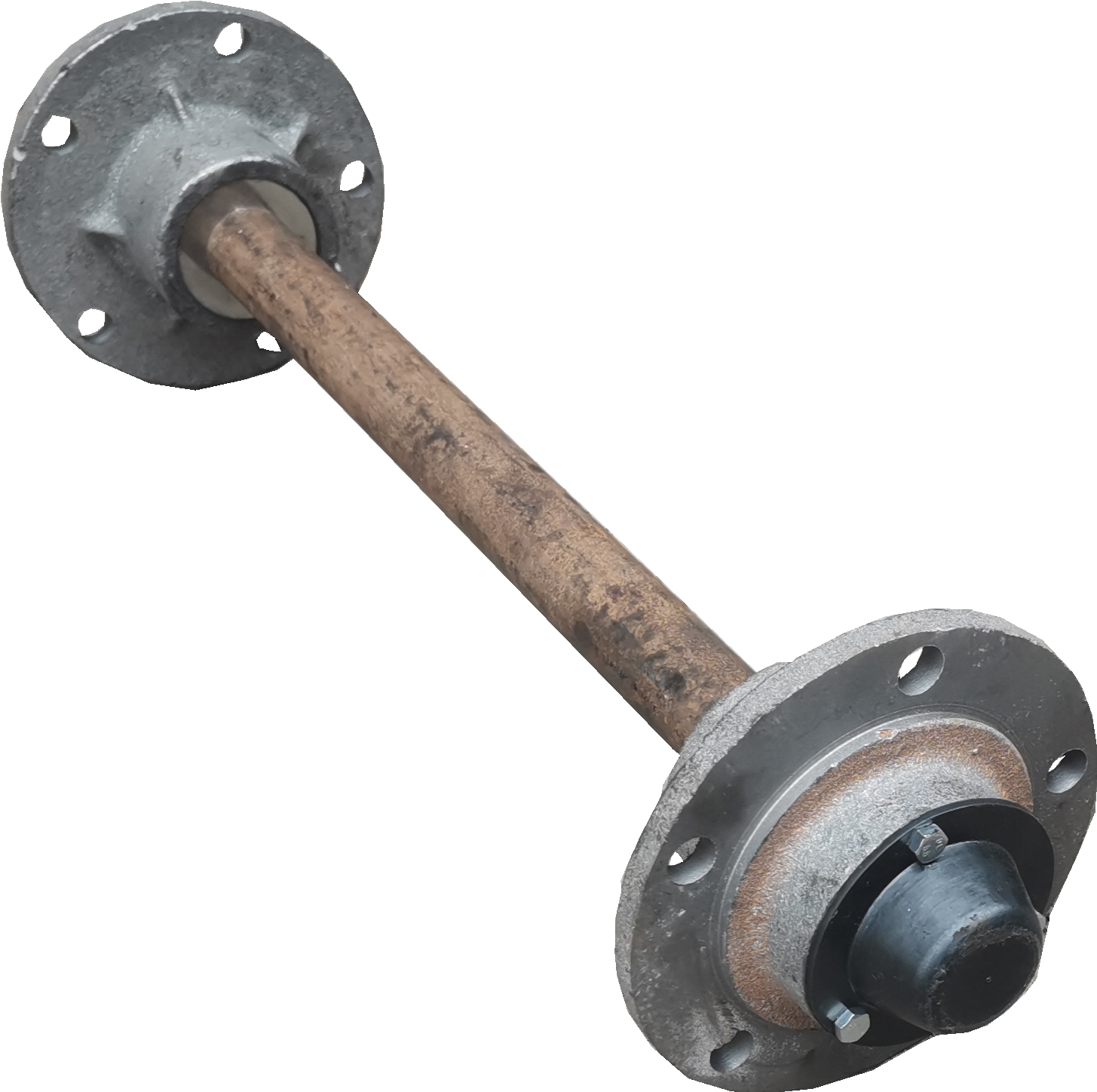 平板平板车车轴改装拖车马车挂拉矿山车桥加厚更多电动车零