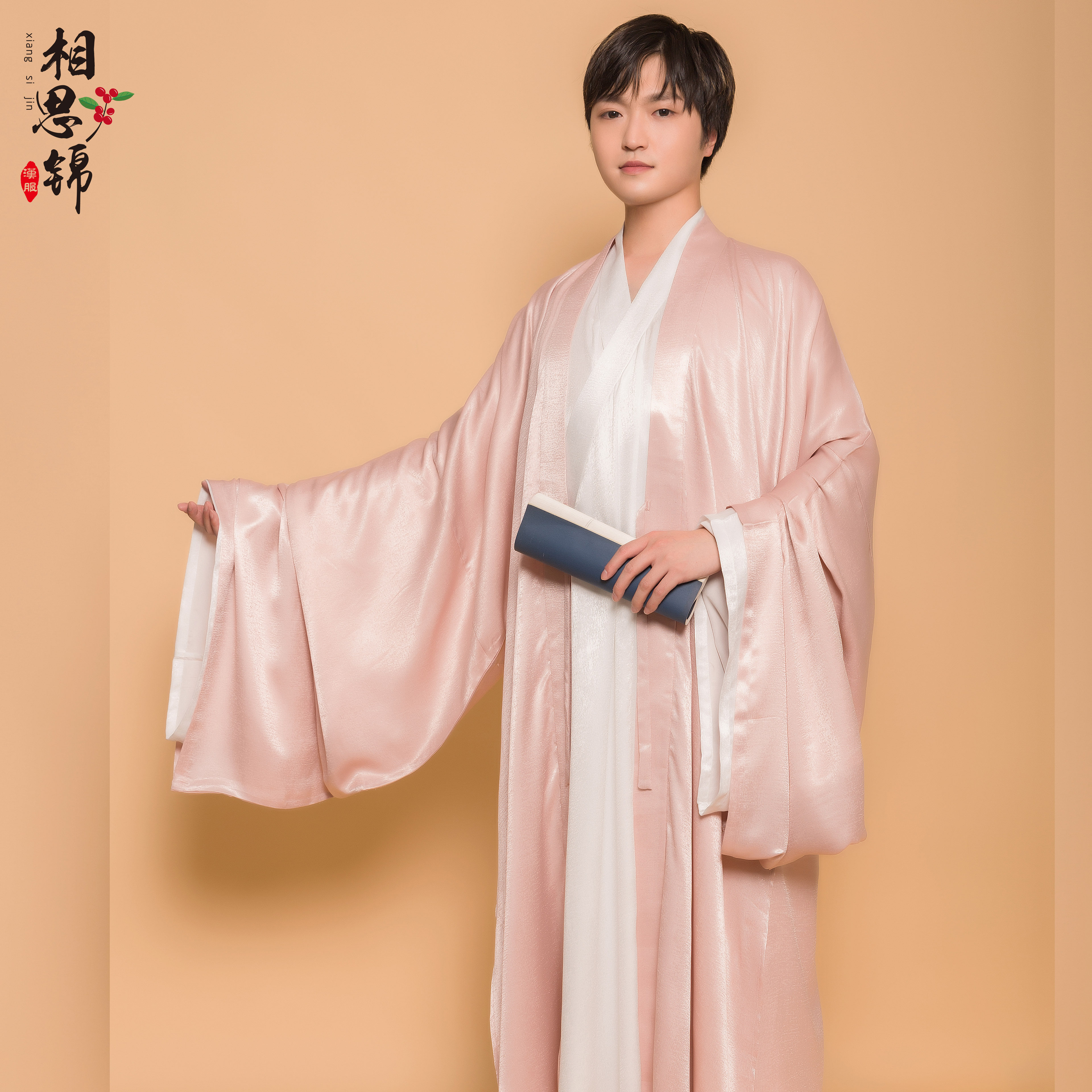 放量原款宋制复交领长衫7折服男宋制汉江山思锦民族服装