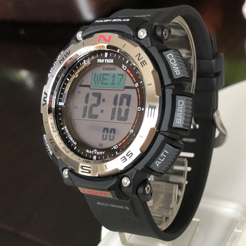 卡西欧手表protrekprw-3400-1y-230-1yt太阳能电波登山日韩腕表