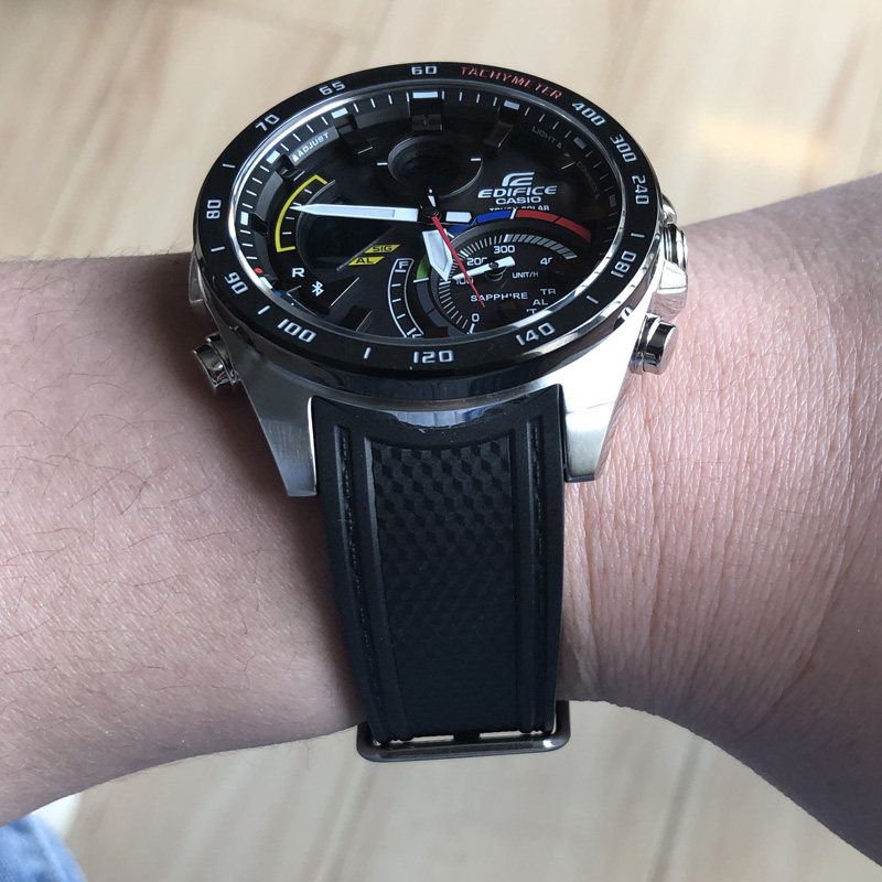 卡西欧edificeecb-900ymp-1a900ydb-1b2000yd太阳能蓝牙手表日韩腕表