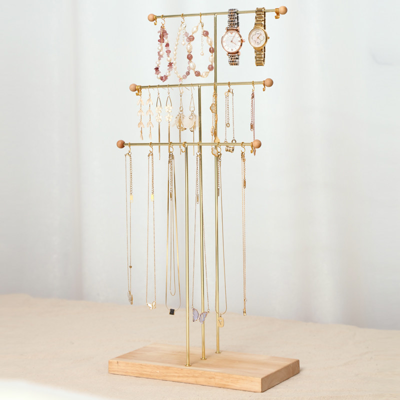 首饰展示架店铺陈列戒指托盘项链耳环饰品架子首饰展示架