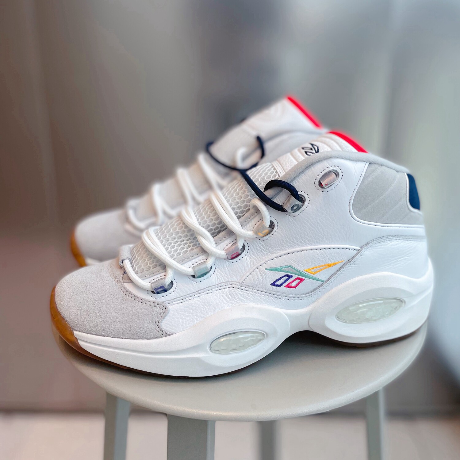 锐步reebokquestion艾佛问题1代运动减震篮球球鞋运动休闲鞋