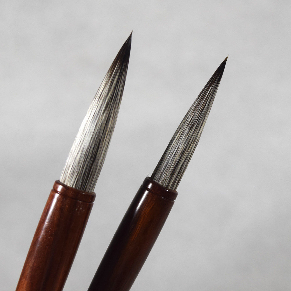 周虎臣大楷毛笔草书行书书法湖笔兼毫对联笔硬毫毛笔