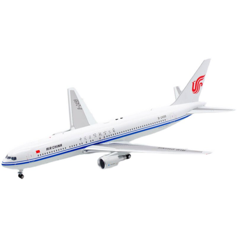 中国国际航空aviation静态飞机模型合金b767-300erb-2499飞机模型