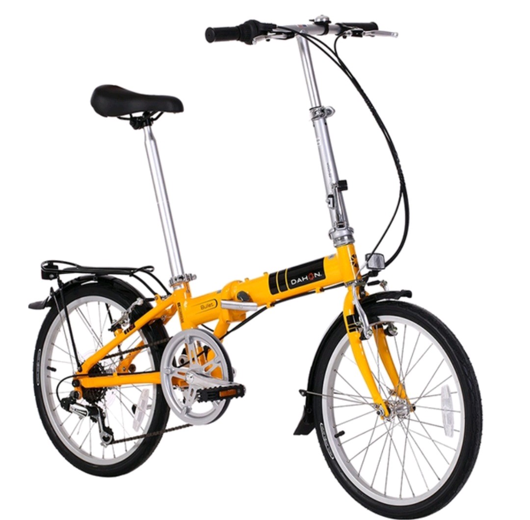 大行d6折叠休闲自行车20寸男女单车成人骑行折叠自行车