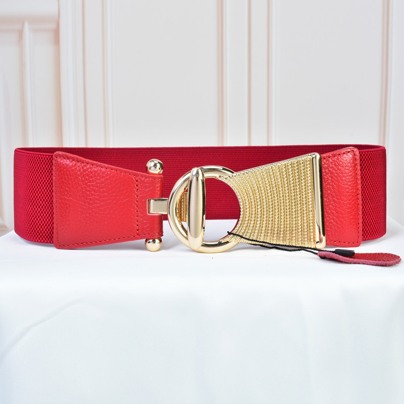 腰封女士真皮皮带头层牛皮大衣装饰百搭显瘦配裙子毛衣衬衫宽腰带