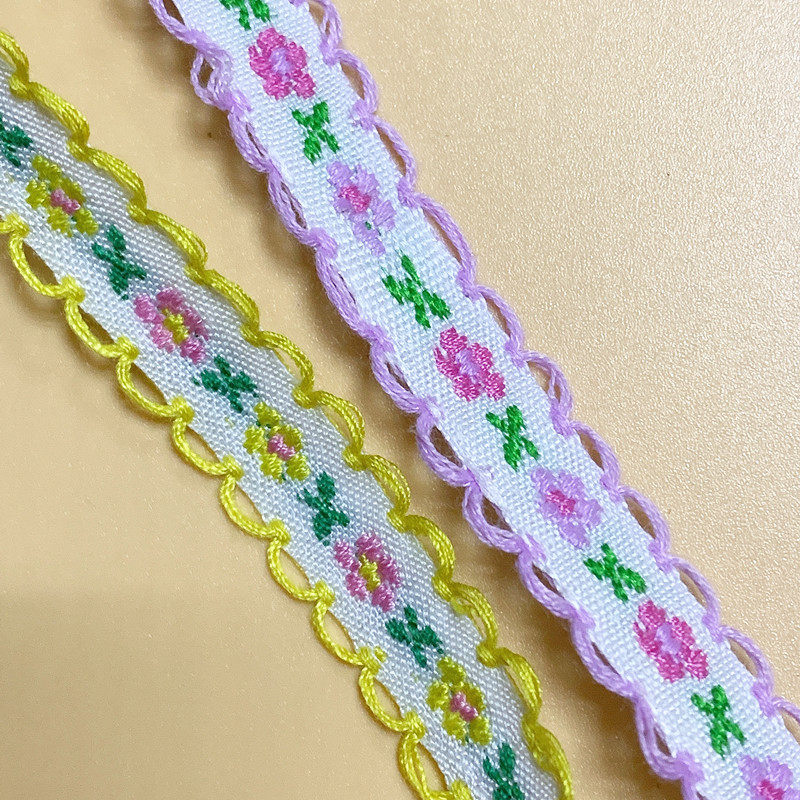 民族风刺绣花边布艺带子服装装饰辅料布料蕾丝花边织带刺绣小花