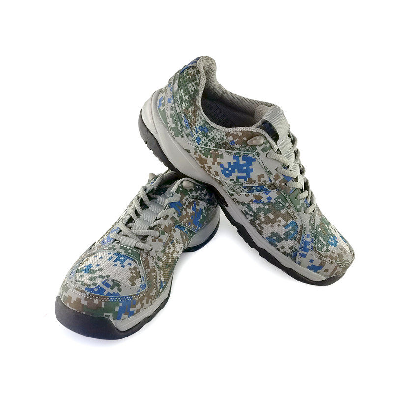 江苏福中07a作训鞋正品配发 迷彩新式军训鞋男跑步军鞋男训练胶鞋