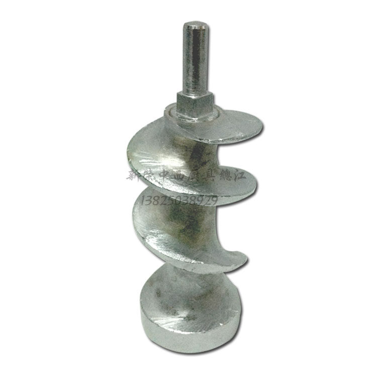 新通力推进器绞肉螺旋绞龙连端步绞肉机mm12风采成辉肉制品加工设备