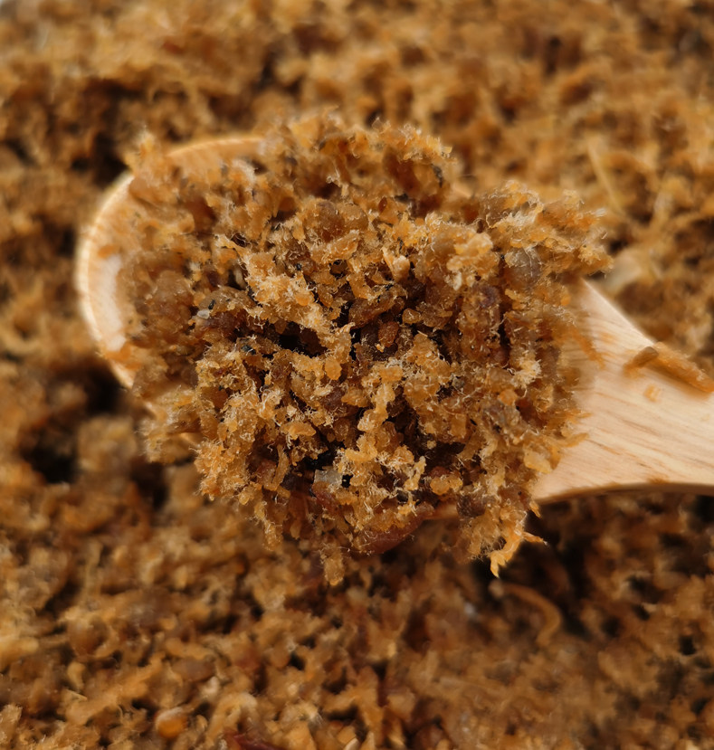 乌苏里江炒鱼毛赫哲族传统美食鱼肉干鱼松野生江鱼肉饶姑娘包邮