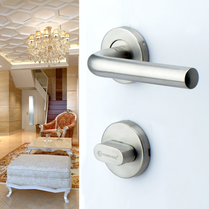 门锁德国鸿瀛不锈钢隐形单面隐藏储藏室机械门锁