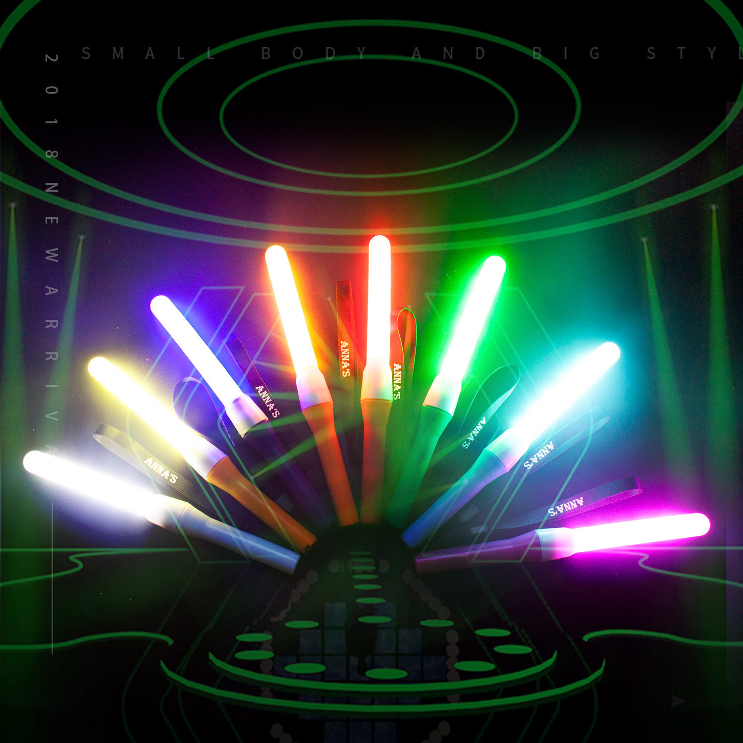 r1se焉栩嘉应援色柠檬超高高亮荧光演唱会应援更多啦啦队配饰