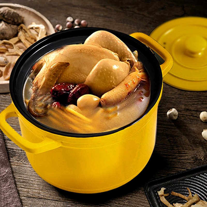 北欧欧风养生汤锅陶瓷沙锅家用煤气灶网红耐高温砂锅
