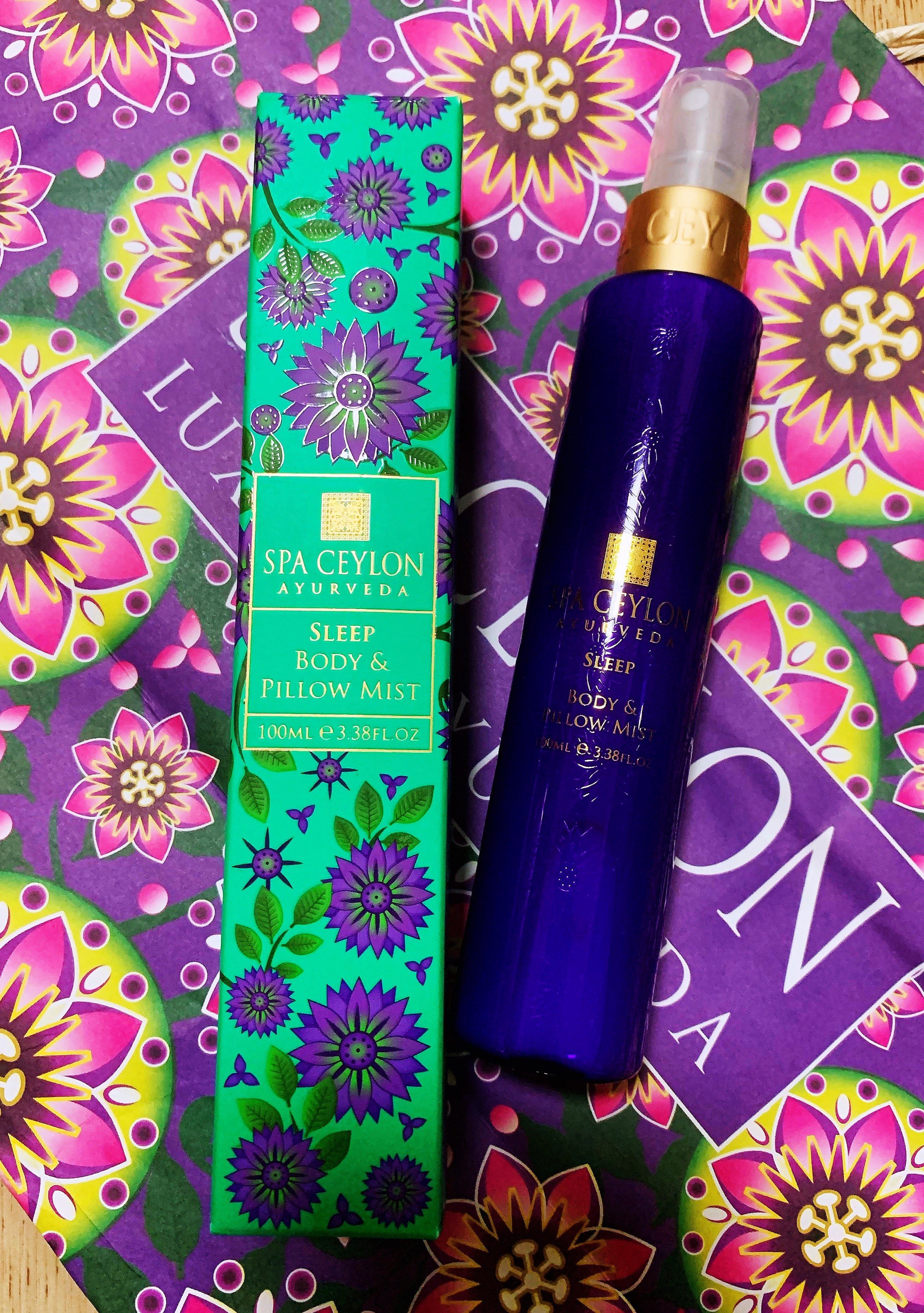 斯里兰卡spaceylon纯天然睡眠精油配方身体枕头喷雾身体喷雾