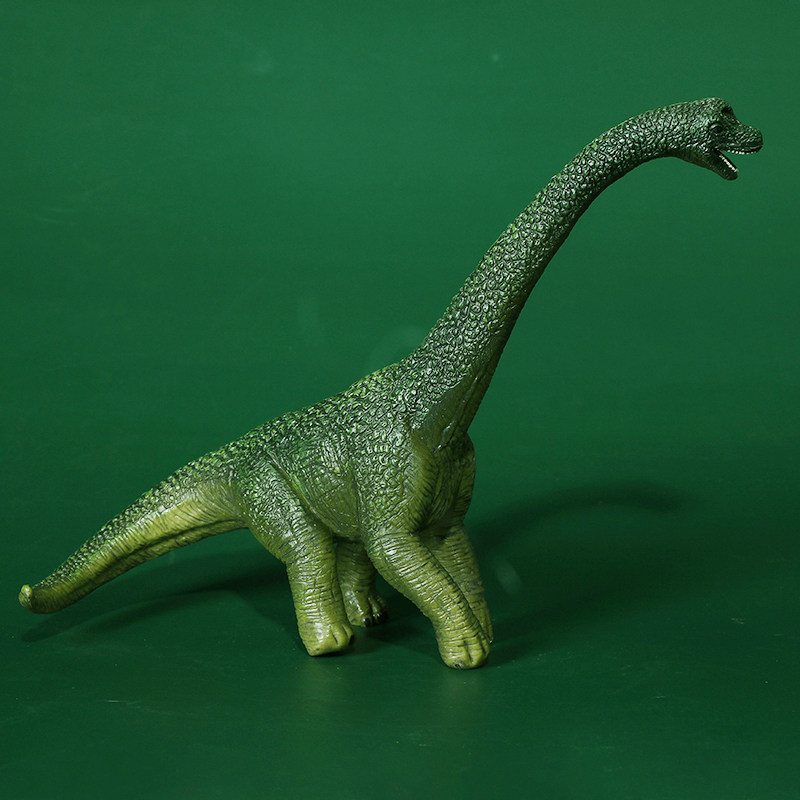 儿童长颈龙男孩套装动物仿真实心玩具恐龙塑胶仿真