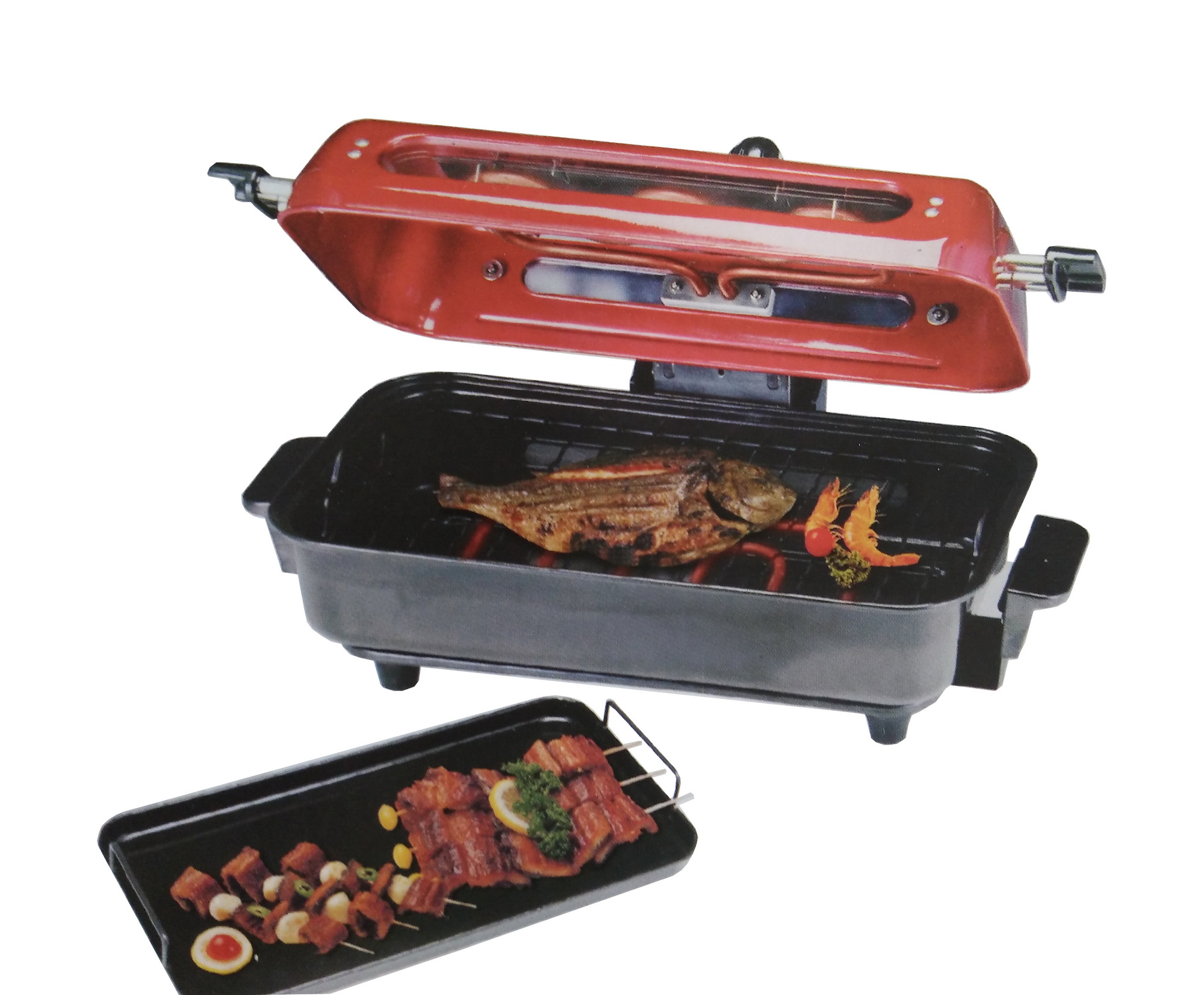 韩式烤鱼机烤肉机家用商用用电烧烤烤炉迷你烤箱芝士炉