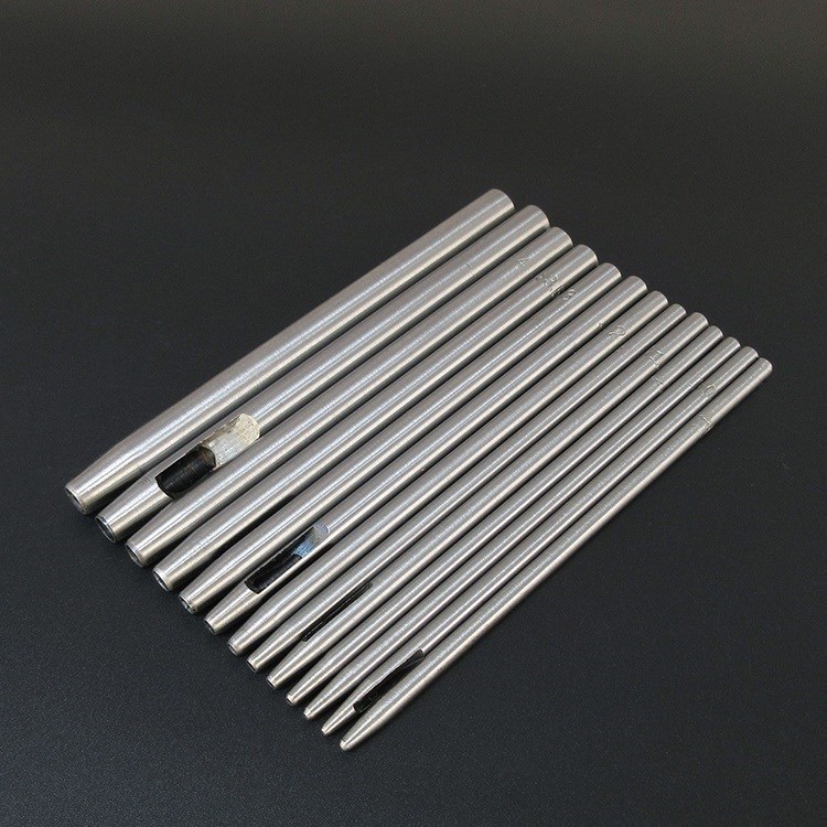 膛线冲子全套冲针顶棒旋转冲内六角冲头占子凿子扁头字模家用杆充