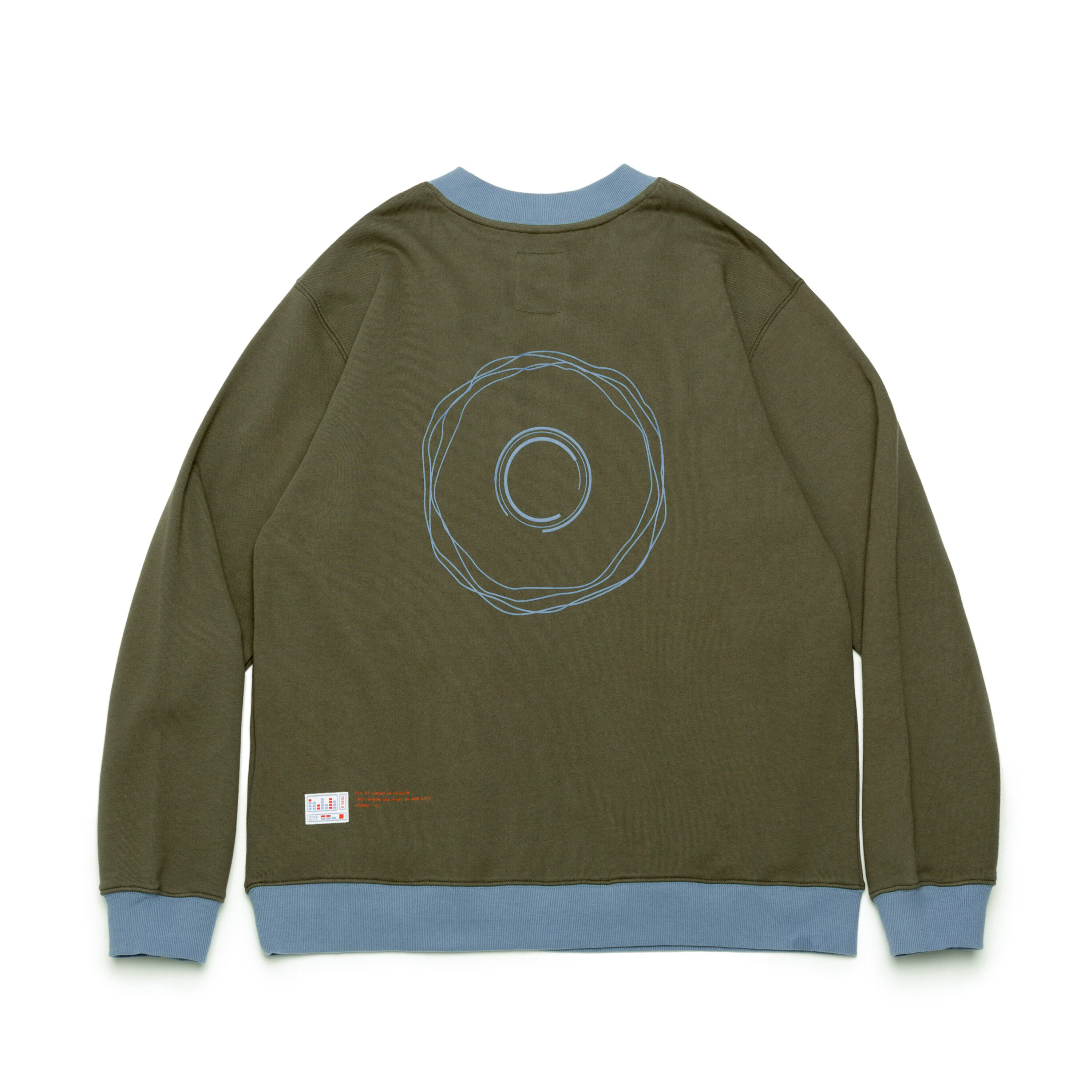 fearom 20ss 太空主题"7045-3"系列撞色螺纹大口袋宽松v领卫衣