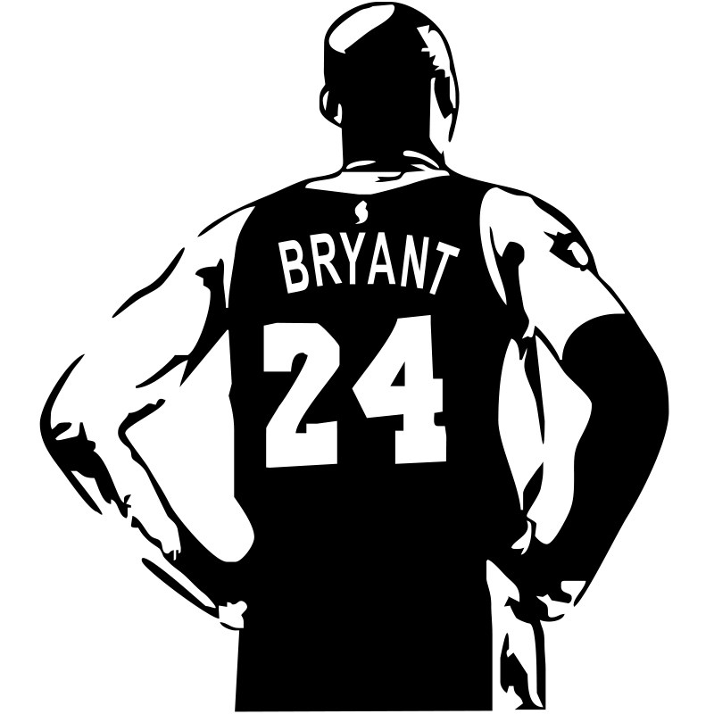 nba车贴麦迪科比詹姆斯库里篮球汽车贴纸车身汽车装饰贴