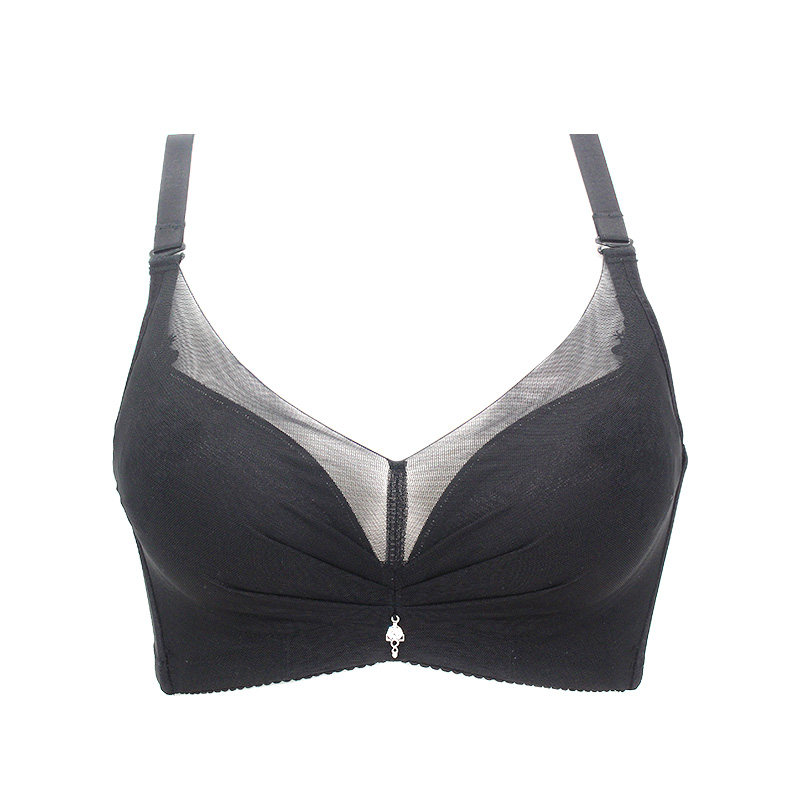 吉芝奴新款钢圈小胸厚杯聚拢文胸微调调整平胸文胸