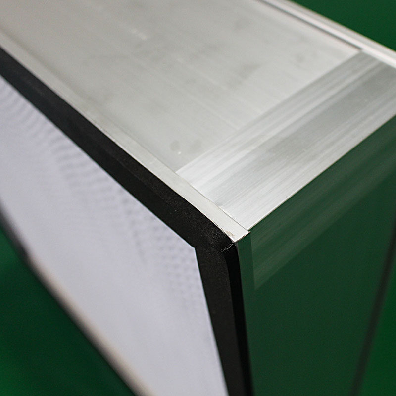 铝合金框高效过滤器 有隔板低阻力初中效高效过滤网 尺寸可定做