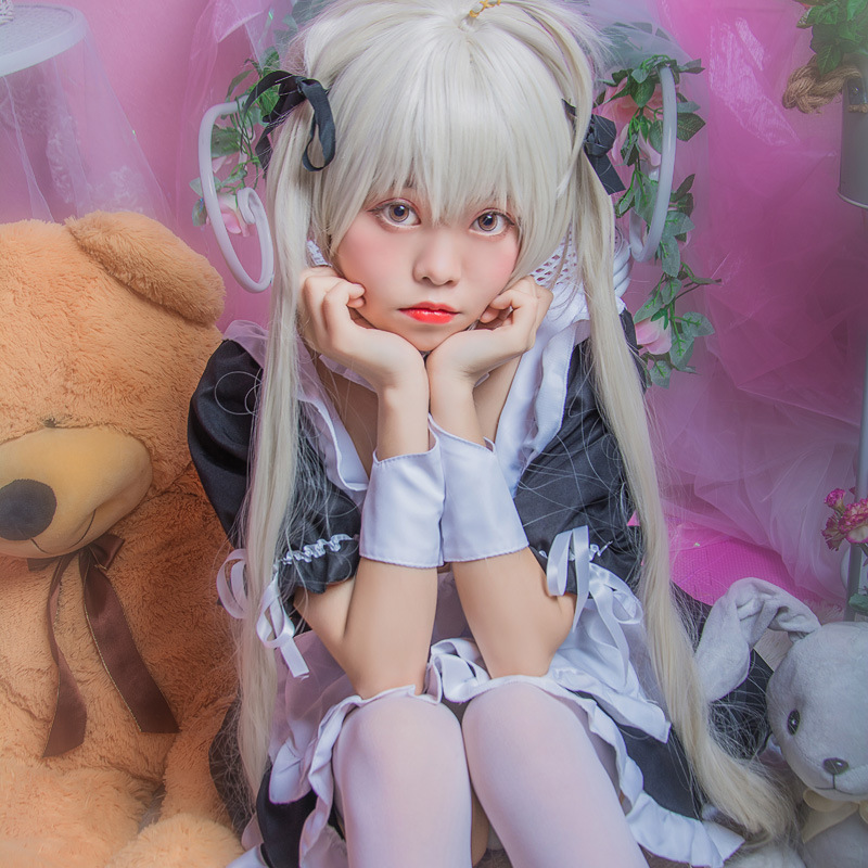 缘之动漫穹妹cos服春日野女仆女装大佬lolitacosplay