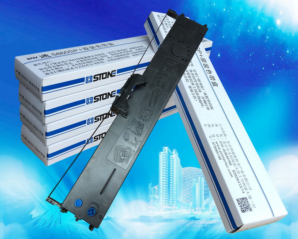 色带适用四通oki5860sp银行专用大容量色带