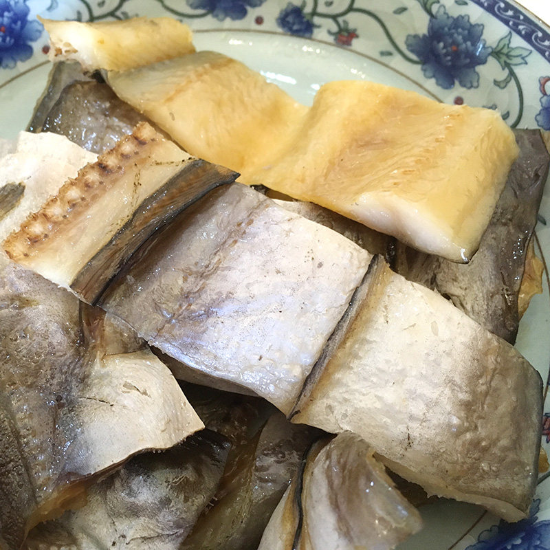 鳗鱼舟山本地野生干淡鳗鲞淡干新鲜现晒无添加鱼干