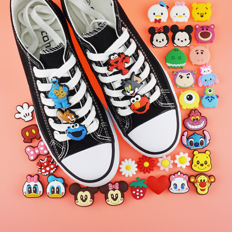 板鞋鞋子上装饰品鞋带扣 小白鞋鞋子鞋饰鞋花扣 儿童卡通鞋带配件