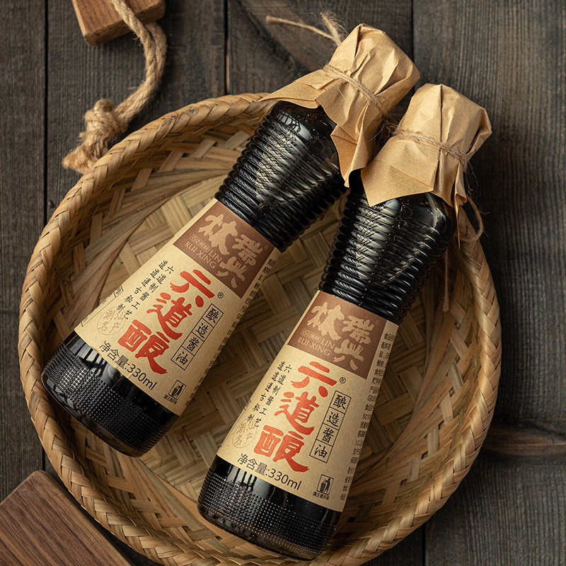 酱油揭阳特产林瑞兴六道特级家用生抽味极酱油