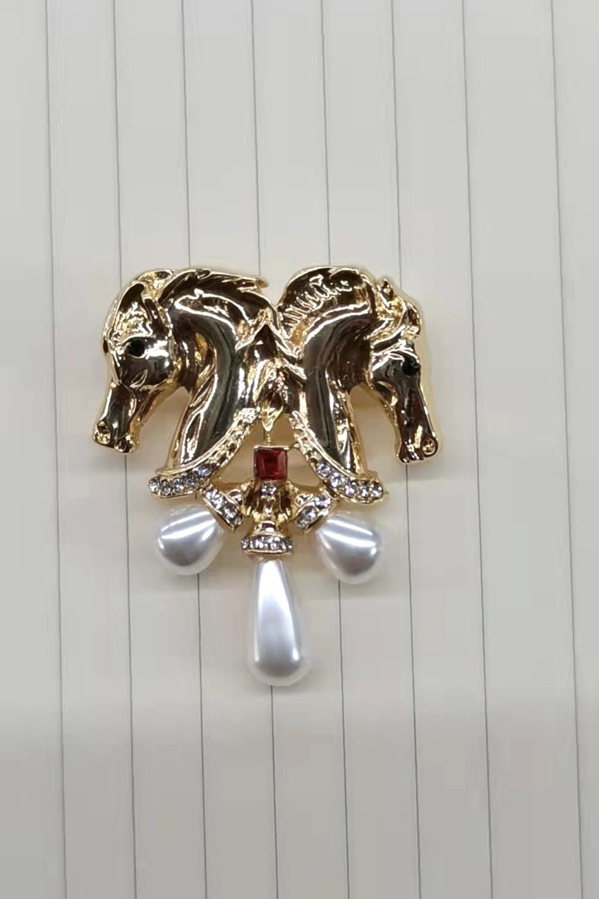 奢华胸针三件包邮复古vintage西洋舶来品金色蝙蝠胸针