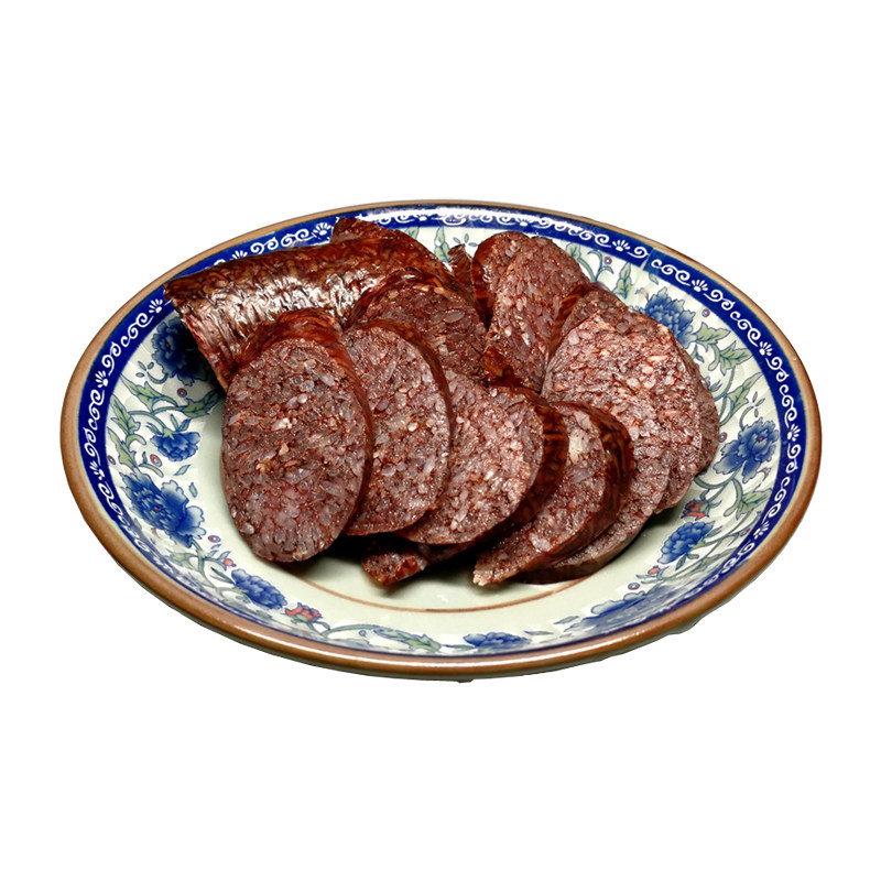 湖南怀化沅陵特产湘西血粑猪血肠血灌肠农家其它干货