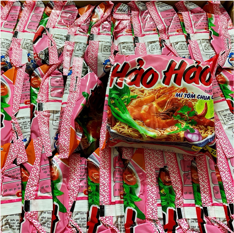越南haohao好好方便面酸辣虾面速食方块泡面方便面