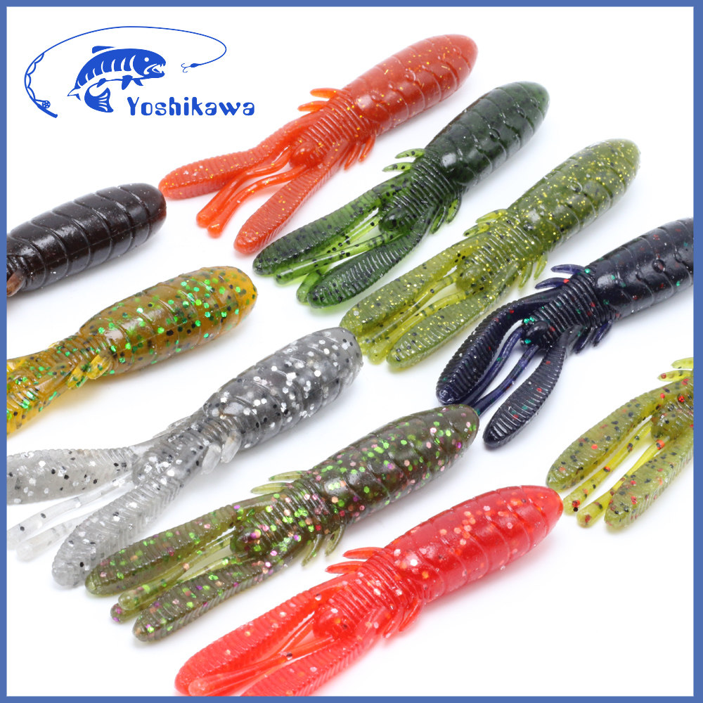 yoshikawa吉川鲈鱼黑鱼软饵无铅高比重沉水路亚假饵路亚饵