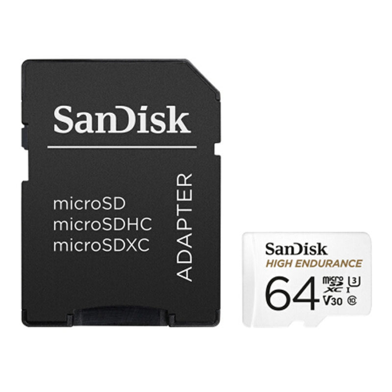 闪迪64g内存卡microsd卡64g手机行车记录仪监控内存专用高速tf卡64g无