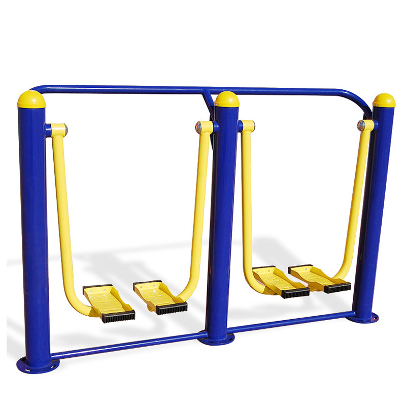 沃尔克室外健身双人太空漫步机小区公园广场体育器材老人娱乐路径