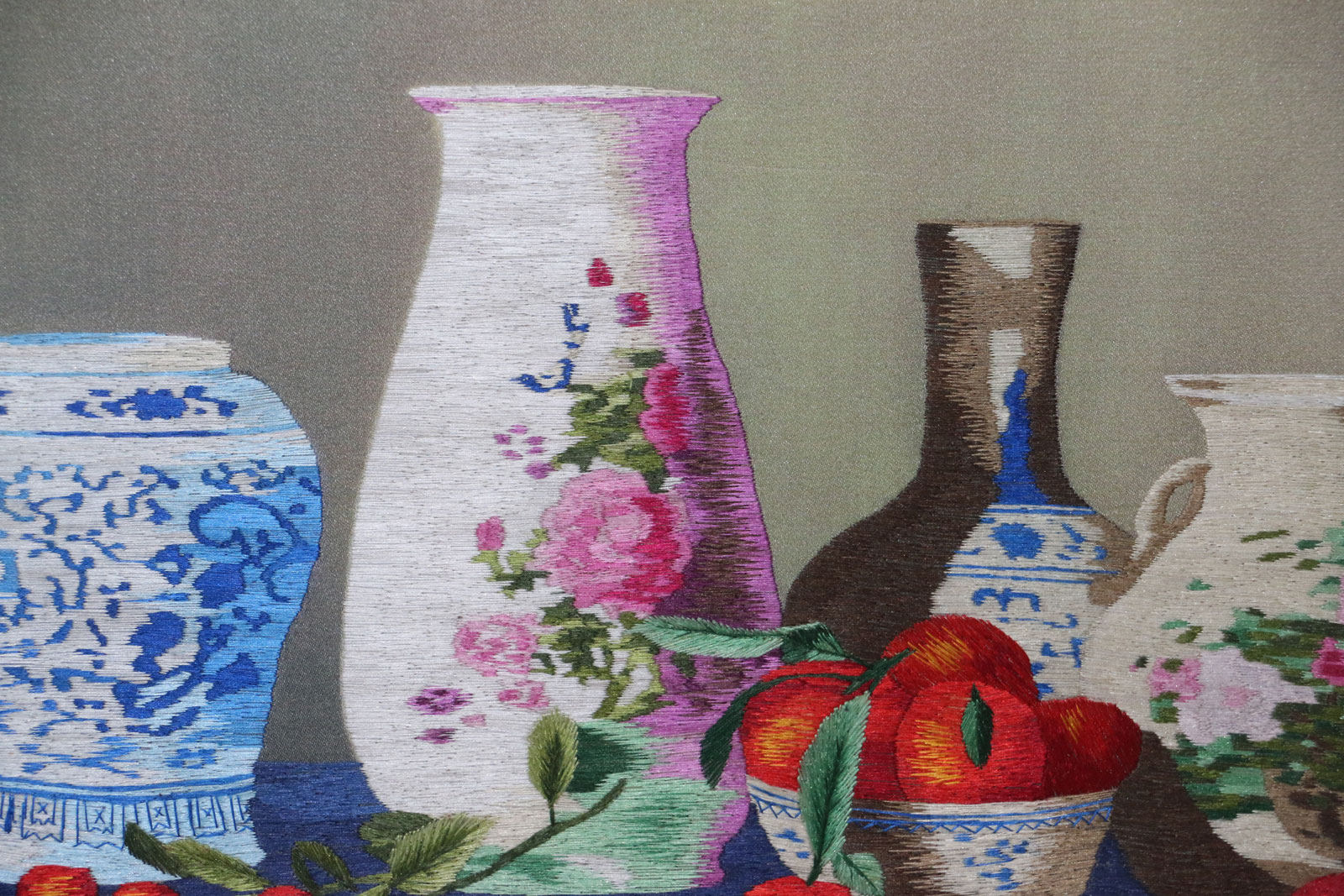 苏绣带框成品客厅卧室挂画家居装饰工艺品商务礼品苏州手工刺绣画