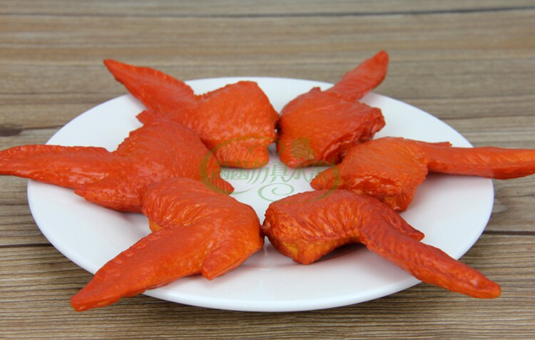 仿真鸡翅模型高仿真pvc鸡翅膀熟食摄影影视道具儿童早教玩具