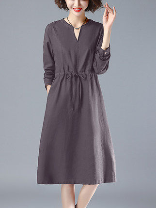 纸样图制衣样板纸q49衣服棉麻连衣裙春秋新款女装裁剪服装做衣服