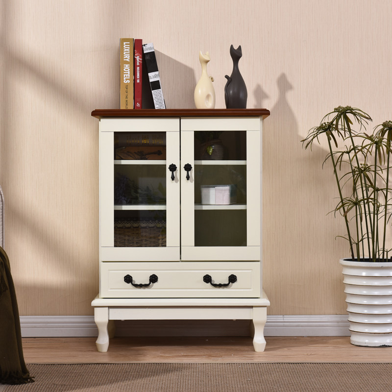 实木木质现代简约欧式欧式美美式玻璃橱子抽屉式斗柜斗柜