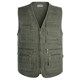 Spring and autumn middle-aged and elderly men's cotton dad jacket vest multi-pocket vest photography vest men's vest fishing Spring and autumn middle-aged and elderly men's cotton dad jacket vest multi-pocket vest photography vest men's vest fishing