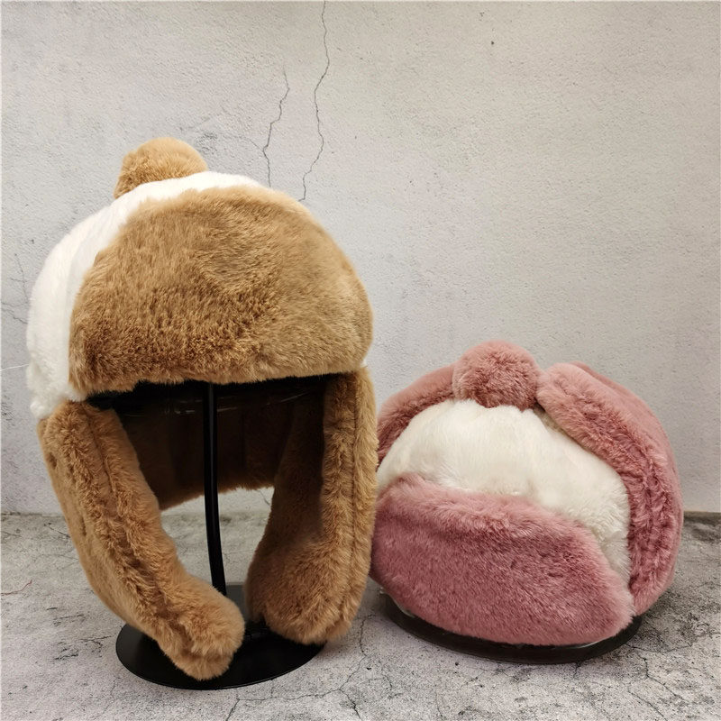 雷锋可爱百搭专用户外东北棉帽可爱棉护耳保暖帽子