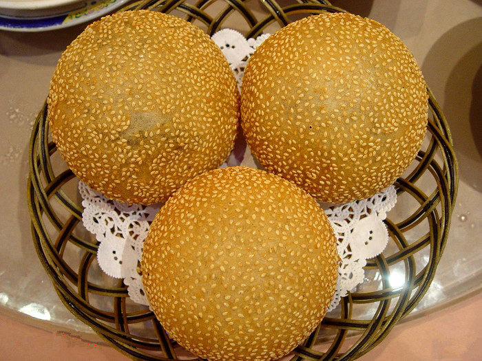 商用超大空心麻团预拌油炸芝麻球麻圆膨松安琪其它食品添加剂