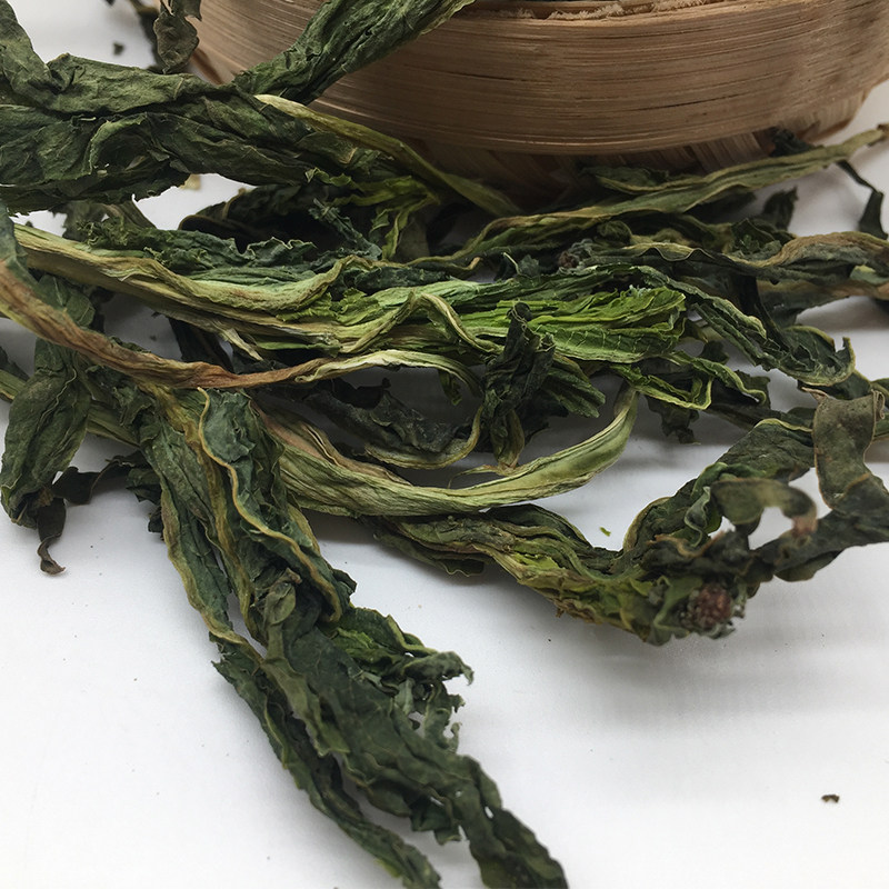 菜叶叶子3份包邮贡苔干脱水蔬菜贡菜河南山野菜脱水蔬菜