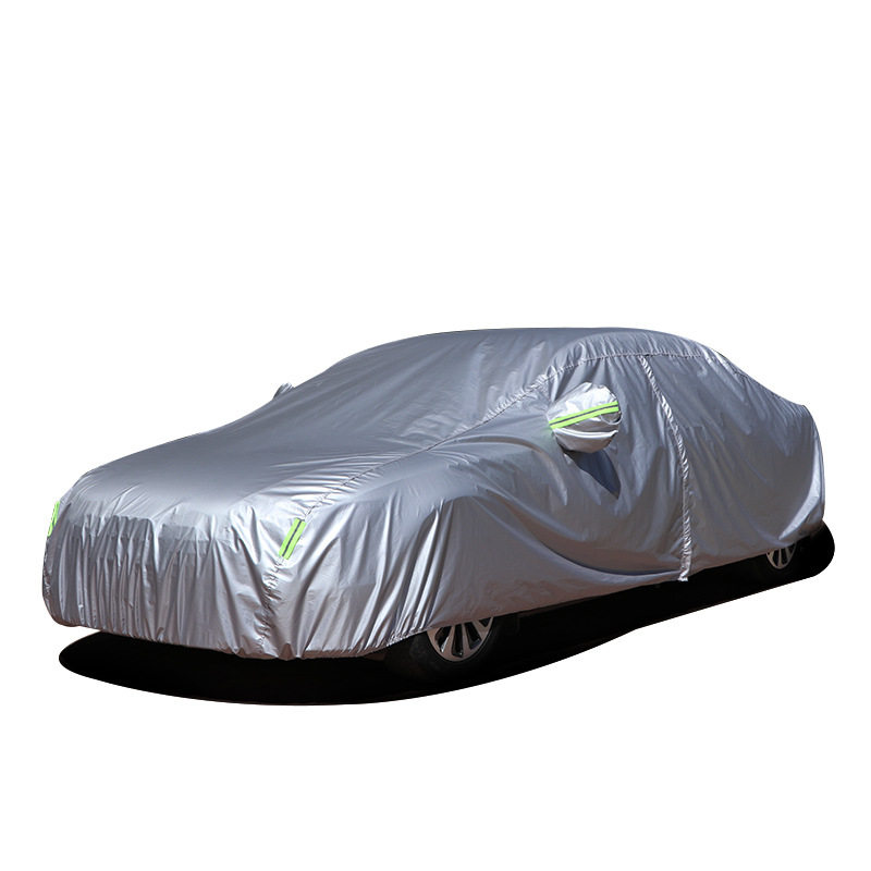 汽车车衣通用塔夫车衣车雨衣涤纶黑色展厅定制汽车车衣