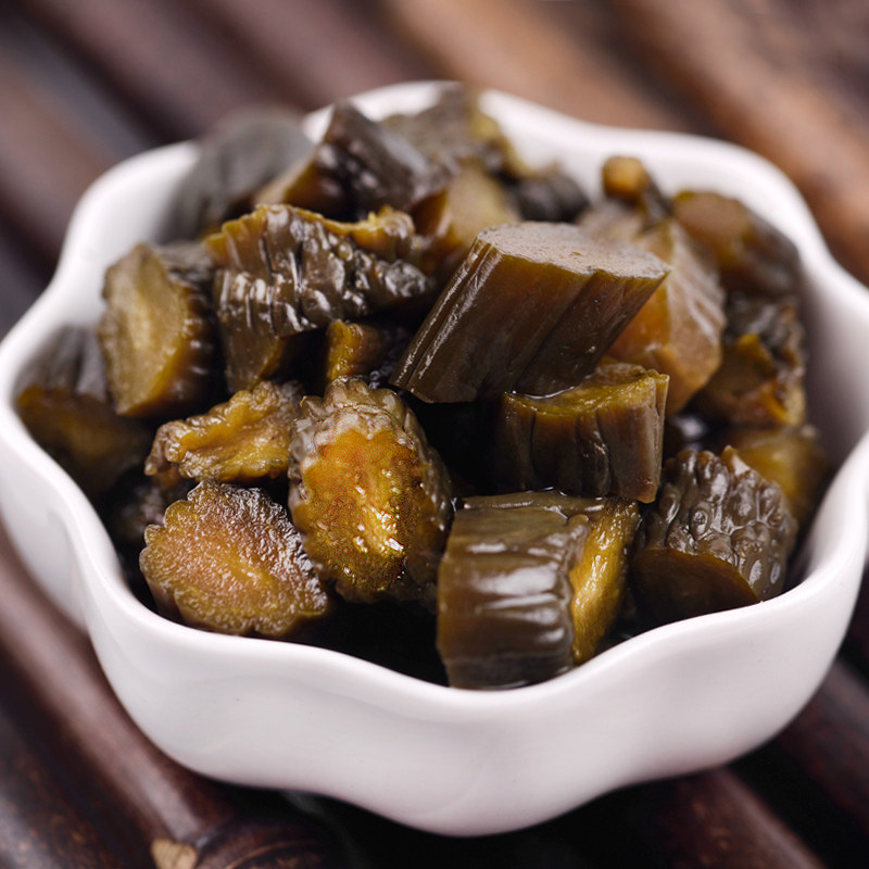 扬州特产三和四美酱菜嫩乳小黄瓜黄瓜腌菜120克酱菜