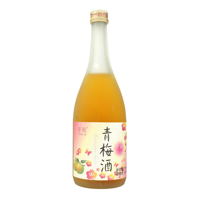 芳歌青梅720ml果酒梅子酒完熟梅酒果露酒果酒