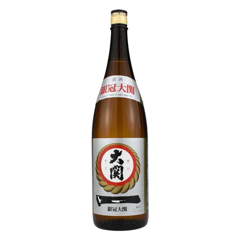 大关清酒银冠18l日本进口关上清酒